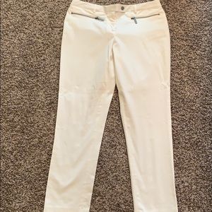 Michael Kors White Pants. NWOT. size 8